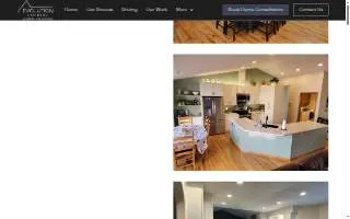 Evolution Kitchens website