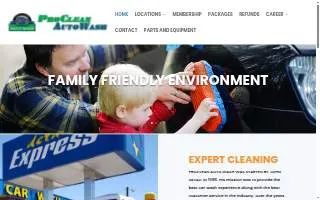 ProClean Auto Wash of Federal Heights website