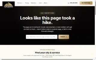 Colorado SEO Design of Firestone website