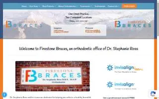 Firestone Braces- Dr. Stephanie Ross website