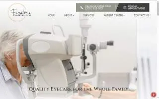 Firestone Family Eyecare website