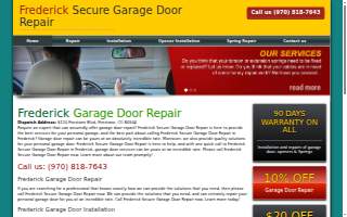 Frederick Overhead Door Repair