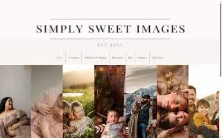 Simply Sweet Images website