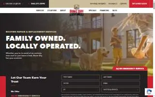 Bone Dry Roofing of Fort Collins website