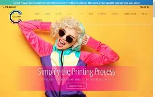 ColorPro Printing website