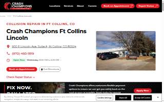 Crash Champions Collision Repair Ft Collins Lincoln