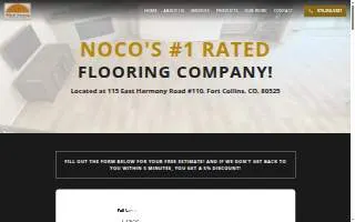 Fritzel Flooring & Design website