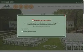 Front Range Event Rental website