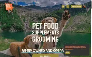 Front Range Natural Pet website