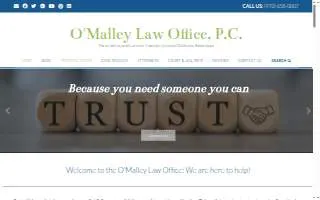 O'Malley Law Office, P.C. of Fort Collins website