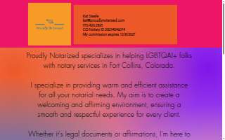 Proudly Notarized