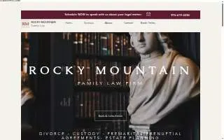 Rocky Mountain Family Law of Fort Collins website