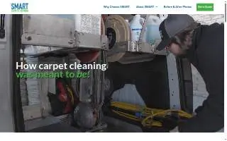Smart Carpet Cleaning - Fort Collins website