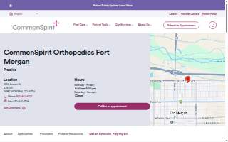 CommonSpirit Orthopedics Fort Morgan