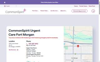 CommonSpirit Urgent Care - Fort Morgan