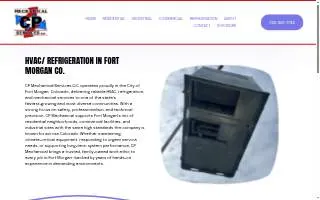 CP Mechanical Services LLC website