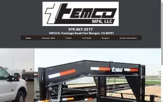 Temco Mfg., LLC. website