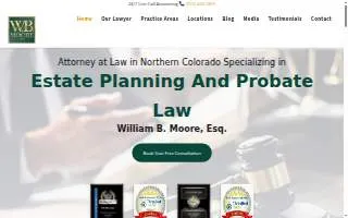W. B. Moore Law of Fountain website