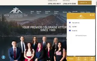 Peek Goldstone of Frederick website