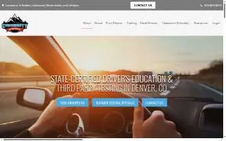 Community Driving School of Littleton website