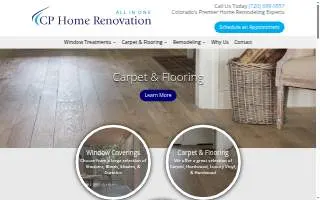 CP Home Renovation website