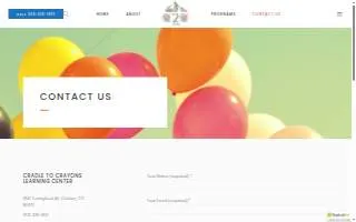 Cradle To Crayons website