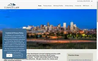 Douglas A Turner PC: dba Turner Law website