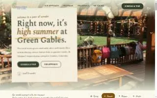 Green Gables Playschool website