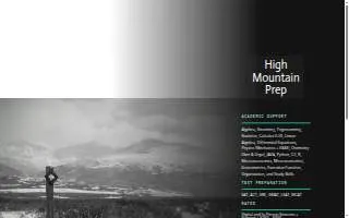 High Mountain Prep Ltd website