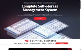 Sentinel Systems website