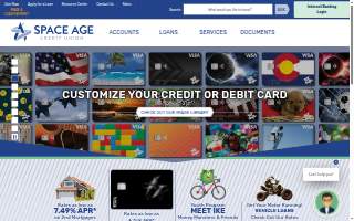 Space Age Credit Union of Golden website