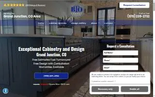 BTO Cabinet & Design website
