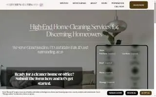 Clifford's Cleaning Co. of Grand Junction website