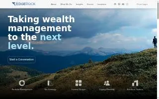 EdgeRock Wealth Management of Grand Junction website