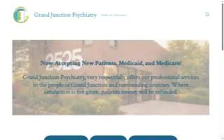 Grand Junction Psychiatry website