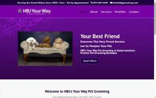 HBJ's Grooming website
