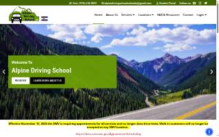 alpine driving school of Greeley