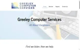 Computer Services of Greeley website