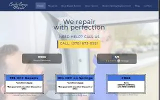 Greeley garage door repair website