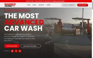Washway Car Wash website