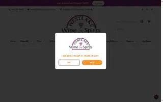 Westlake Wine & Spirits website
