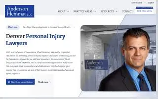 Anderson Hemmat, LLC website