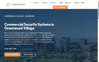 Colorado Security Company of Greenwood Village website