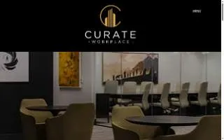 Curate Workplace website