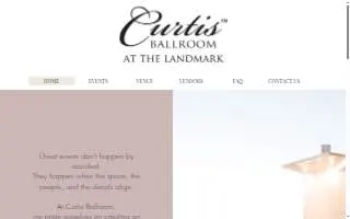 Curtis Ballroom of Greenwood Village website