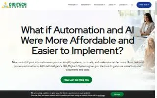 Digitech Systems, LLC website
