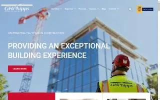GH Phipps Construction Companies website