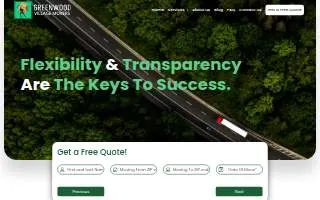 Greenwood Village Movers website