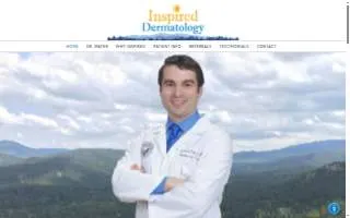Inspired Dermatology website