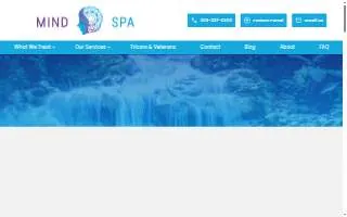 Mind Spa Denver website